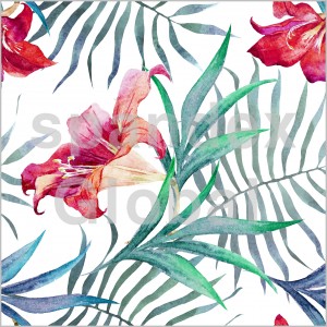 Watercolour Lilies